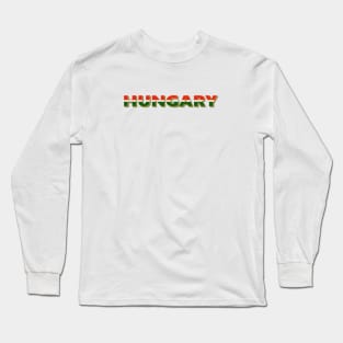 HUNGARY. MAGYARORSZÁG. SAMER BRASIL Long Sleeve T-Shirt